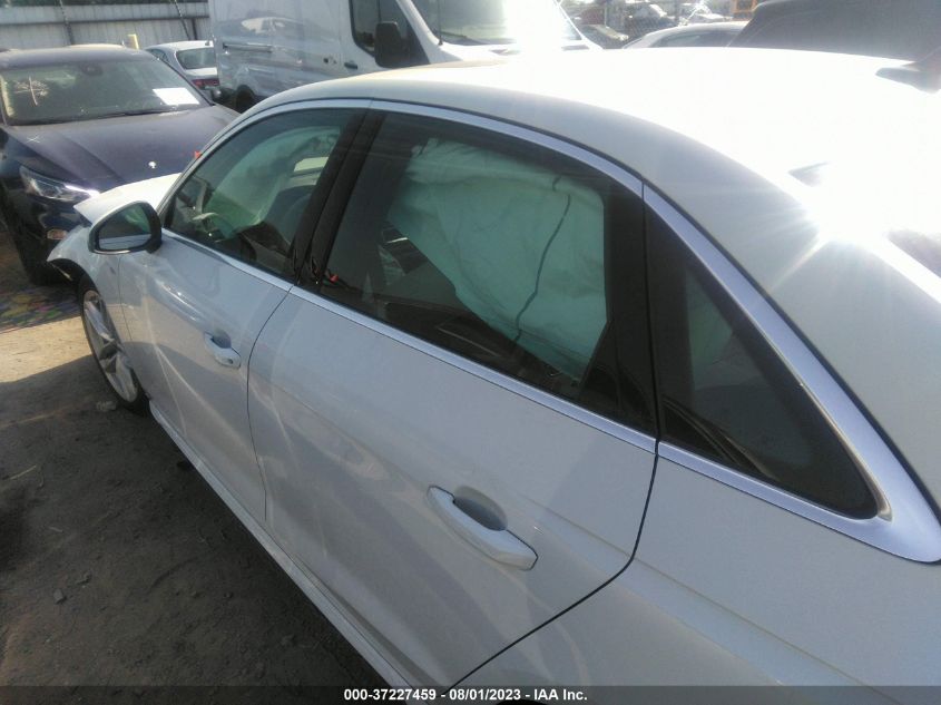 2022 AUDI A4 SEDAN S LINE PREMIUM PLUS - WAUEAAF43NN013819