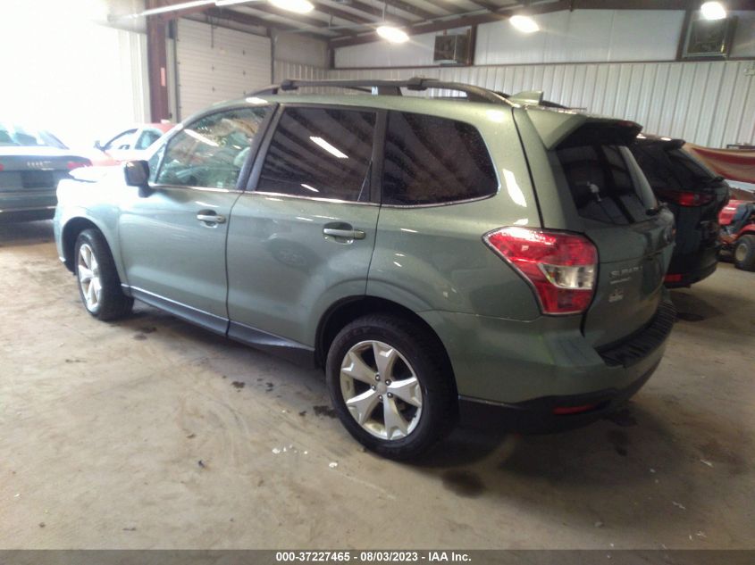 2016 SUBARU FORESTER 2.5I LIMITED - JF2SJAHC9GH517059