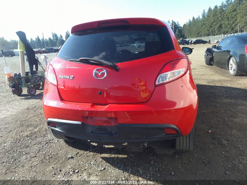 2013 MAZDA MAZDA2 TOURING - JM1DE1LY4D0158583