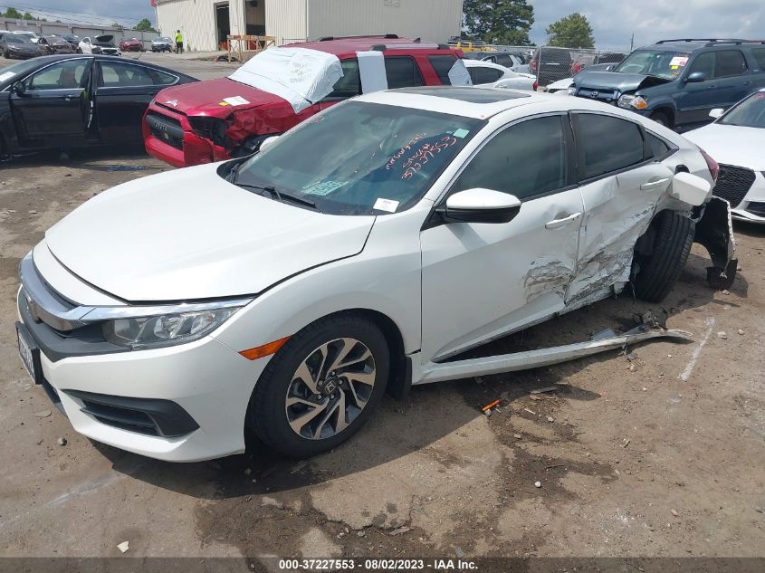 2017 HONDA CIVIC SEDAN EX - 2HGFC2F77HH523204