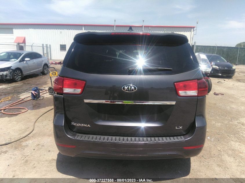 2015 KIA SEDONA LX - KNDMB5C10F6069306