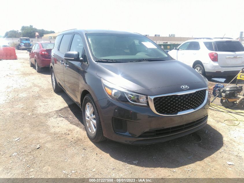 2015 KIA SEDONA LX - KNDMB5C10F6069306