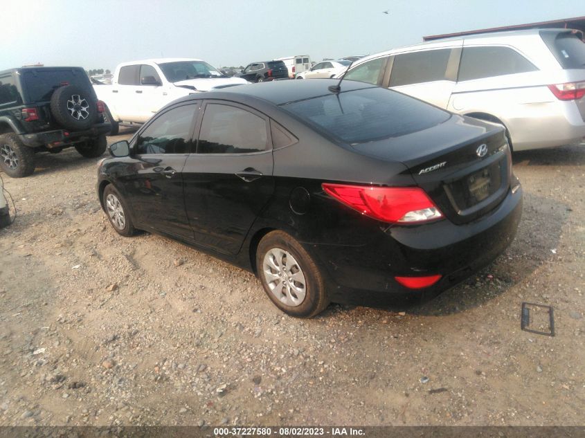 2016 HYUNDAI ACCENT SE - KMHCT4AE3GU990081