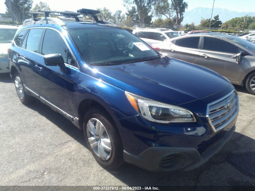 2015 SUBARU OUTBACK 2.5I - 4S4BSAAC2F3244818