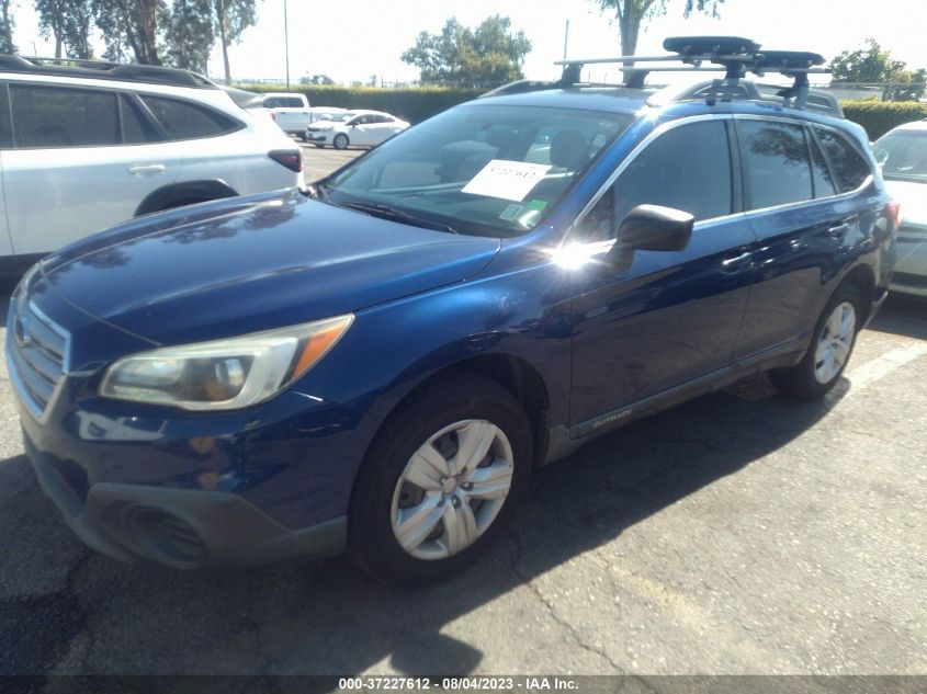 2015 SUBARU OUTBACK 2.5I - 4S4BSAAC2F3244818