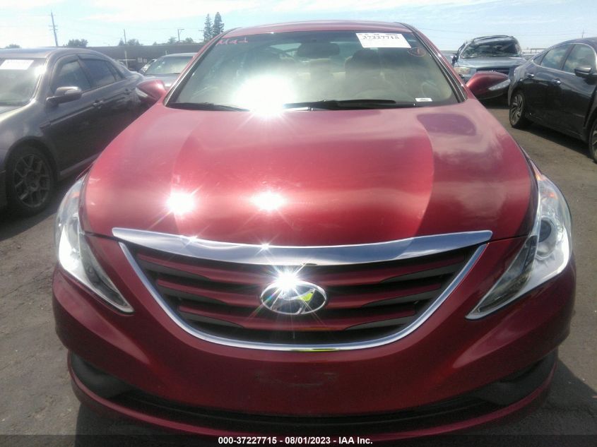 2014 HYUNDAI SONATA GLS - 5NPEB4AC1EH824468