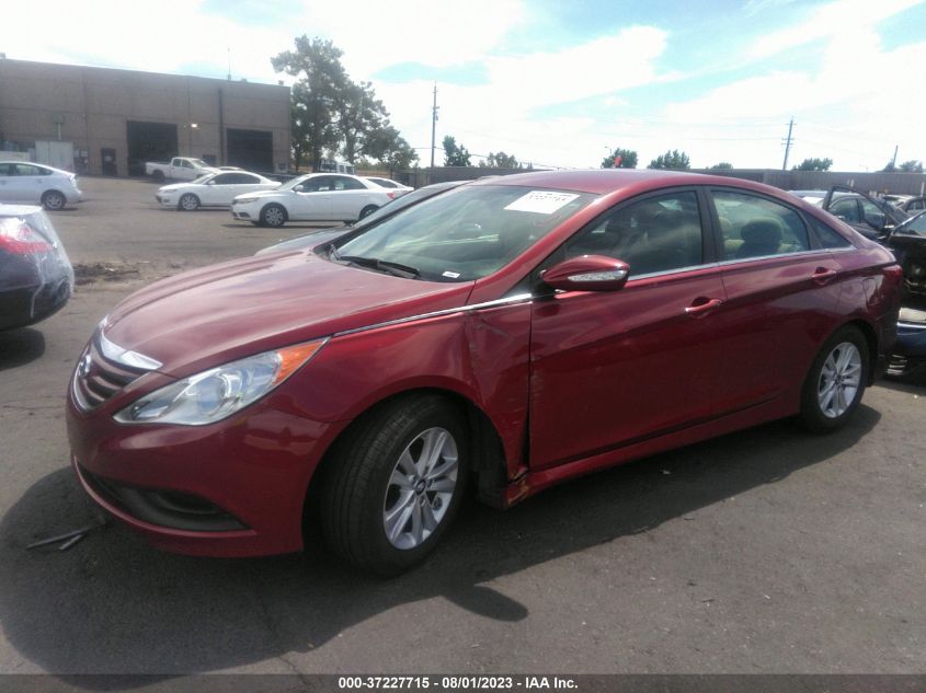 2014 HYUNDAI SONATA GLS - 5NPEB4AC1EH824468