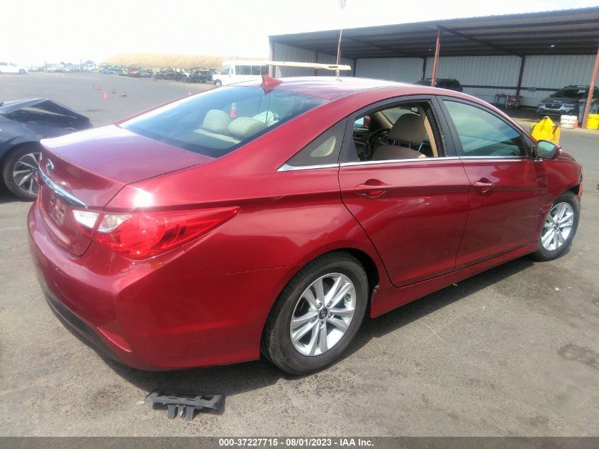 2014 HYUNDAI SONATA GLS - 5NPEB4AC1EH824468