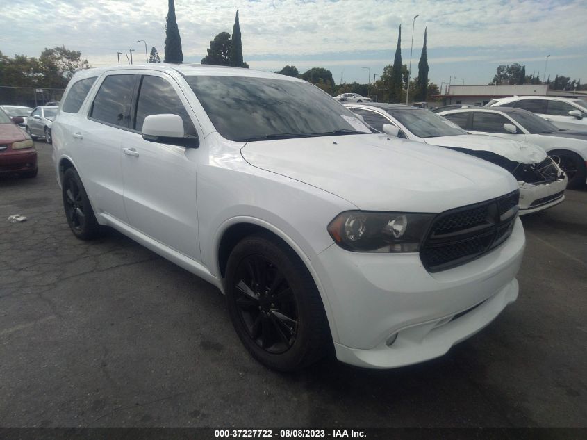 2013 DODGE DURANGO R/T - 1C4SDHCTXDC676073