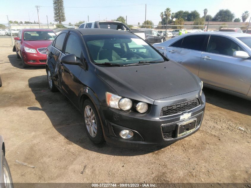 2014 CHEVROLET SONIC LT - 1G1JC5SG7E4149744