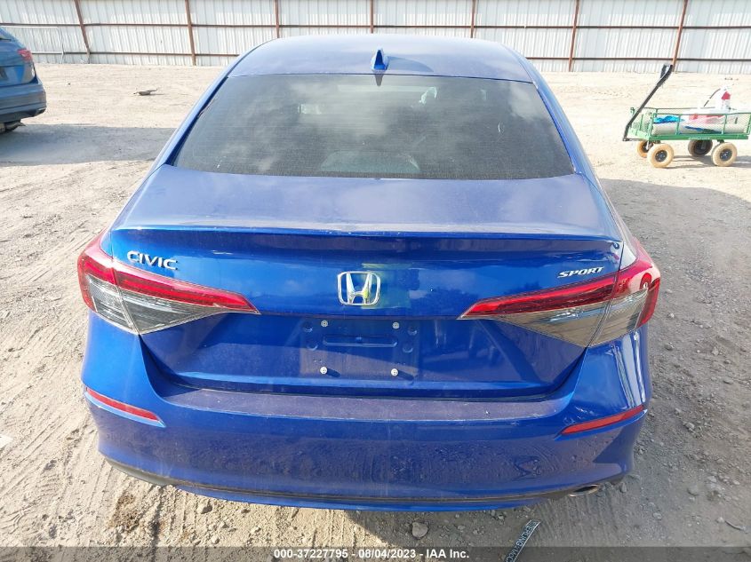 2022 HONDA CIVIC SEDAN SPORT - 2HGFE2F53NH557516