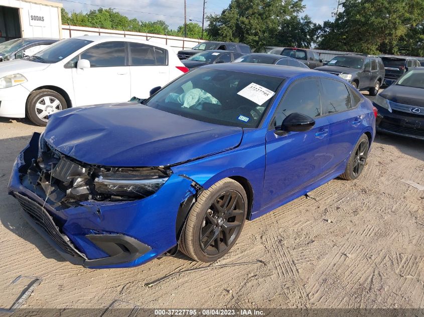 2022 HONDA CIVIC SEDAN SPORT - 2HGFE2F53NH557516