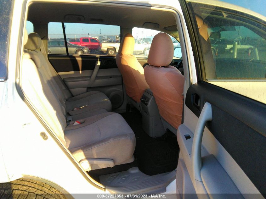 2013 TOYOTA HIGHLANDER - 5TDZA3EH4DS039777