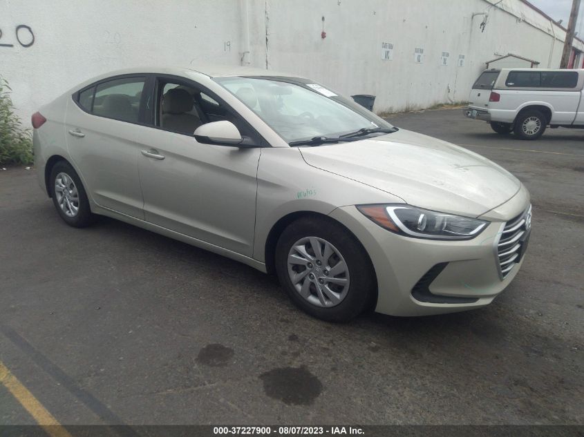 2017 HYUNDAI ELANTRA SE - 5NPD74LF6HH095621