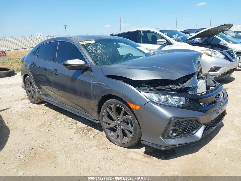 2017 HONDA CIVIC HATCHBACK SPORT - SHHFK7H41HU221669