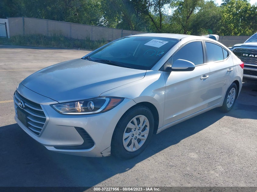 VIN 5NPD74LF4HH080454 2017 HYUNDAI ELANTRA SE