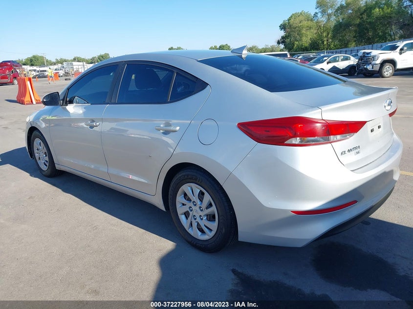 VIN 5NPD74LF4HH080454 2017 HYUNDAI ELANTRA SE