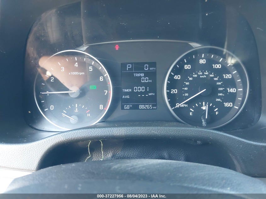 VIN 5NPD74LF4HH080454 2017 HYUNDAI ELANTRA SE
