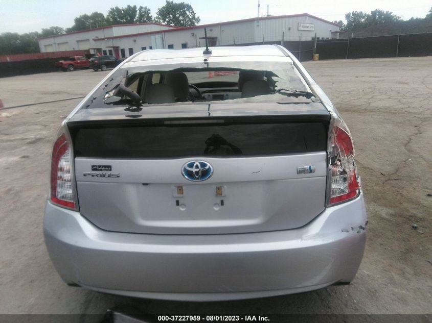 2015 TOYOTA PRIUS FOUR - JTDKN3DU2F1873471