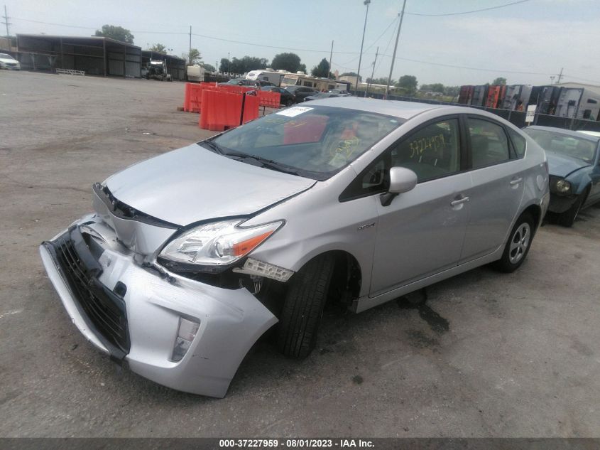 2015 TOYOTA PRIUS FOUR - JTDKN3DU2F1873471