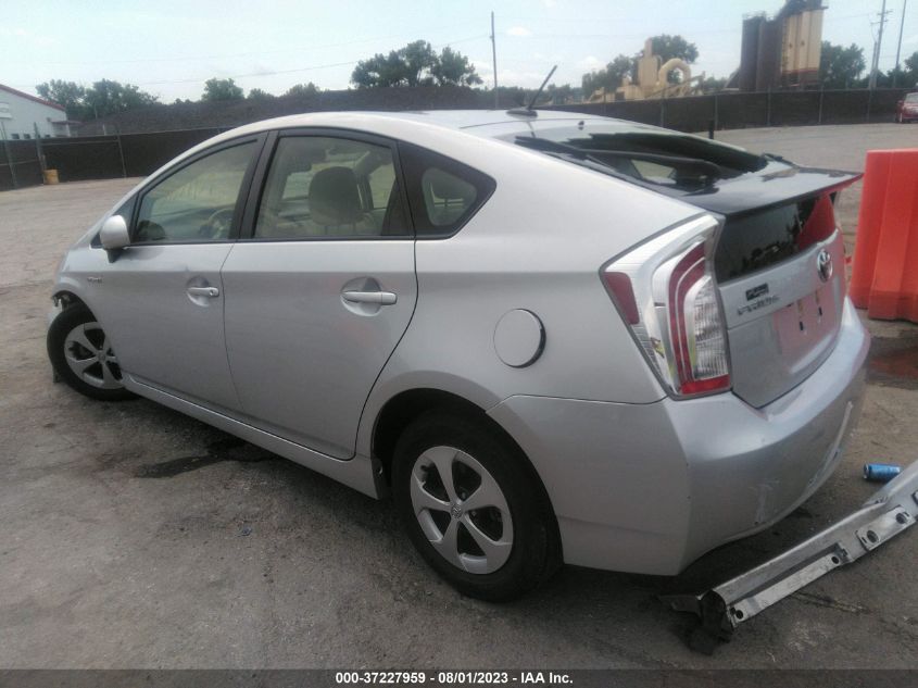 2015 TOYOTA PRIUS FOUR - JTDKN3DU2F1873471