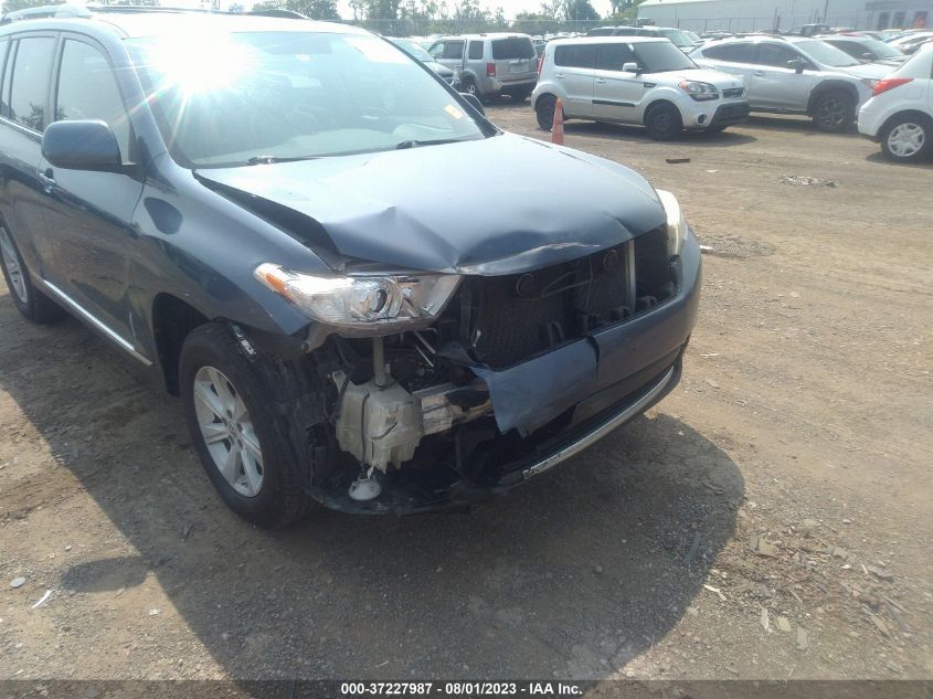 2013 TOYOTA HIGHLANDER - 5TDBK3EH1DS229230