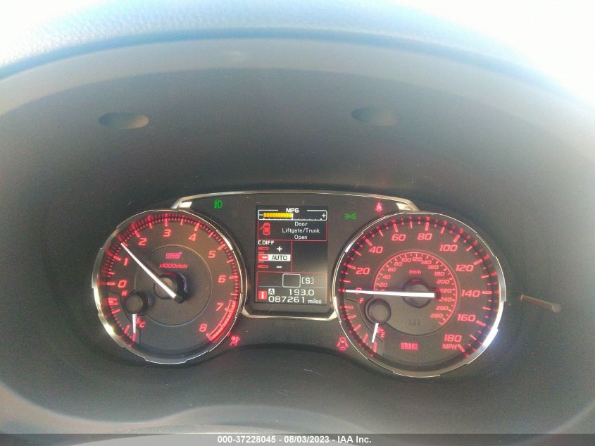 2016 SUBARU WRX STI - JF1VA2M65G9808398