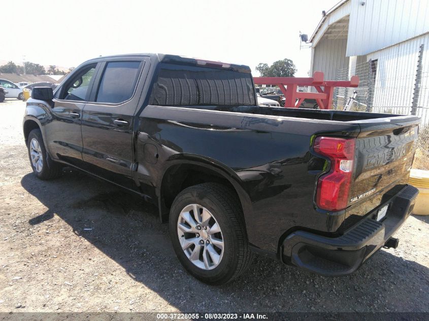 2022 CHEVROLET SILVERADO 1500 CUSTOM - 3GCPDBEKXNG538815