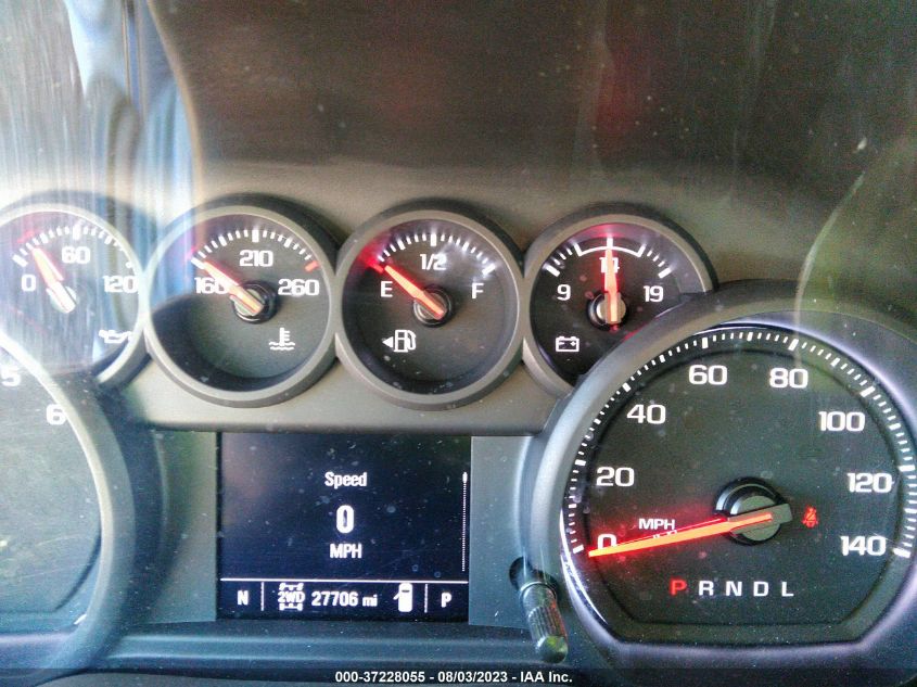 2022 CHEVROLET SILVERADO 1500 CUSTOM - 3GCPDBEKXNG538815