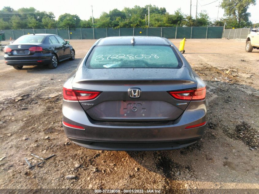 2019 HONDA INSIGHT EX - 19XZE4F5XKE009477