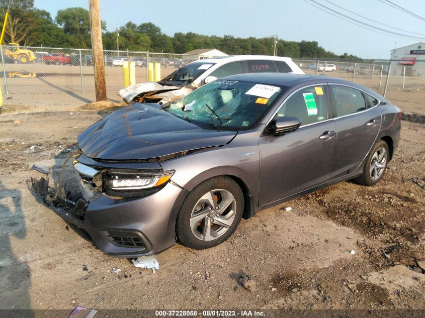 2019 HONDA INSIGHT EX - 19XZE4F5XKE009477