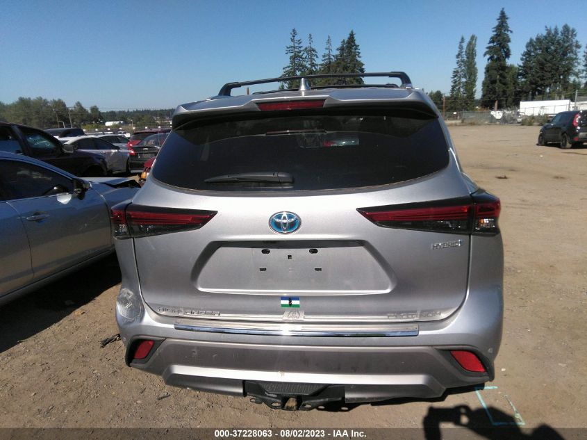 2021 TOYOTA HIGHLANDER HYBRID PLATINUM - 5TDEBRCH3MS066521