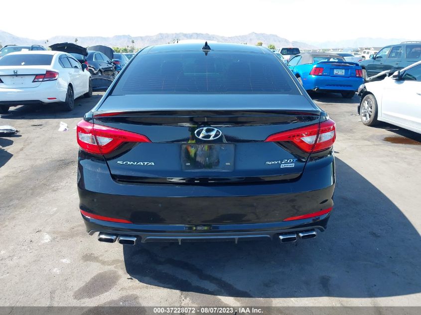 2015 HYUNDAI SONATA 2.0T LIMITED - 5NPE34AB7FH257382