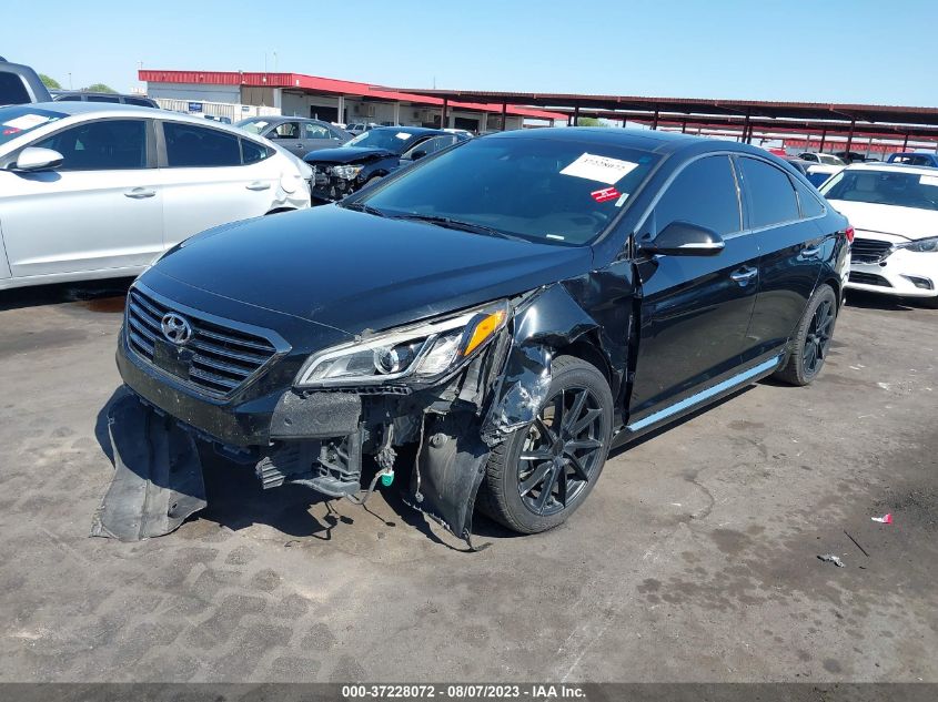 2015 HYUNDAI SONATA 2.0T LIMITED - 5NPE34AB7FH257382