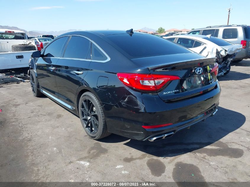 2015 HYUNDAI SONATA 2.0T LIMITED - 5NPE34AB7FH257382