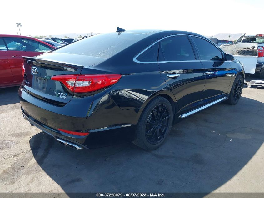 2015 HYUNDAI SONATA 2.0T LIMITED - 5NPE34AB7FH257382