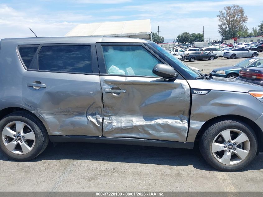 2017 KIA SOUL BASE - KNDJN2A21H7498357