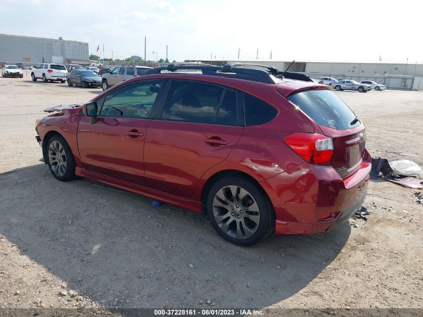 2013 SUBARU IMPREZA WAGON 2.0I SPORT PREMIUM - JF1GPAL6XDH831020