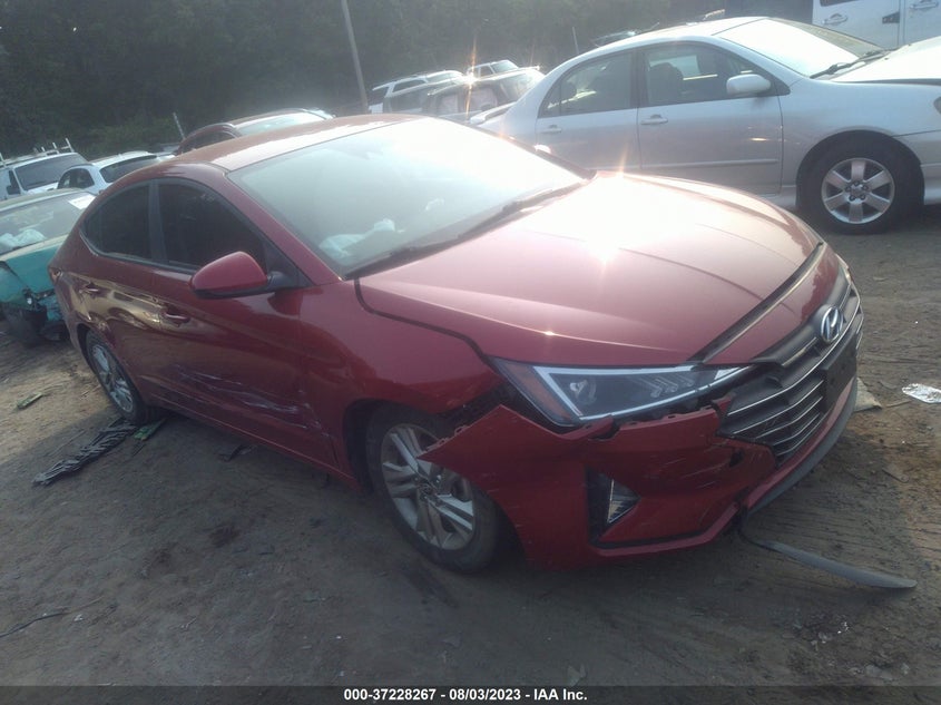 VIN KMHD84LF7KU809651 2019 HYUNDAI ELANTRA SEL