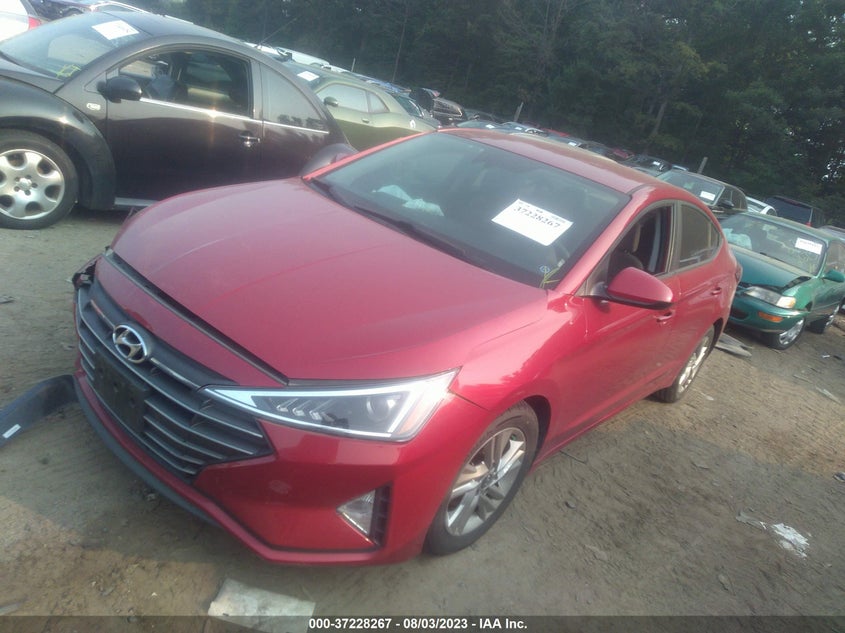 VIN KMHD84LF7KU809651 2019 HYUNDAI ELANTRA SEL