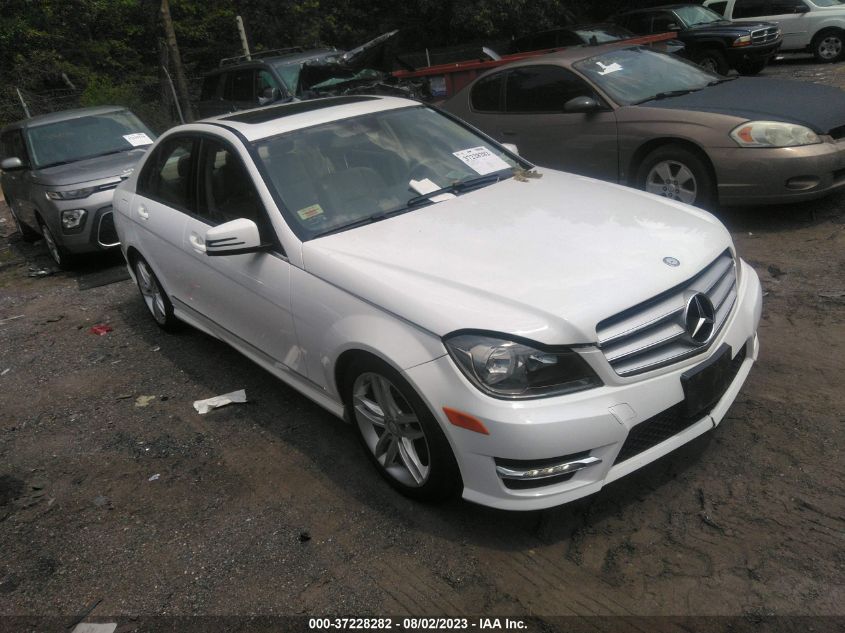 2013 MERCEDES-BENZ C-CLASS C 300 - WDDGF8AB8DR284268