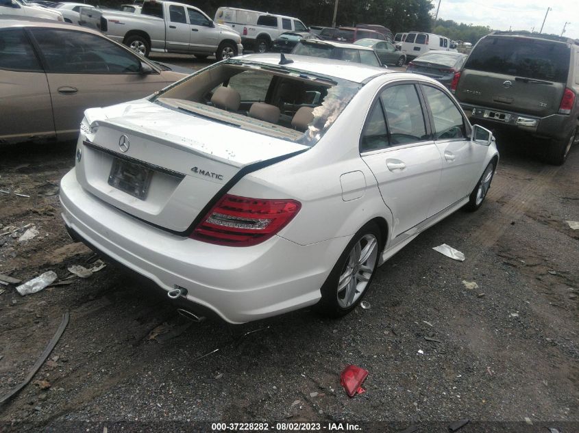 2013 MERCEDES-BENZ C-CLASS C 300 - WDDGF8AB8DR284268