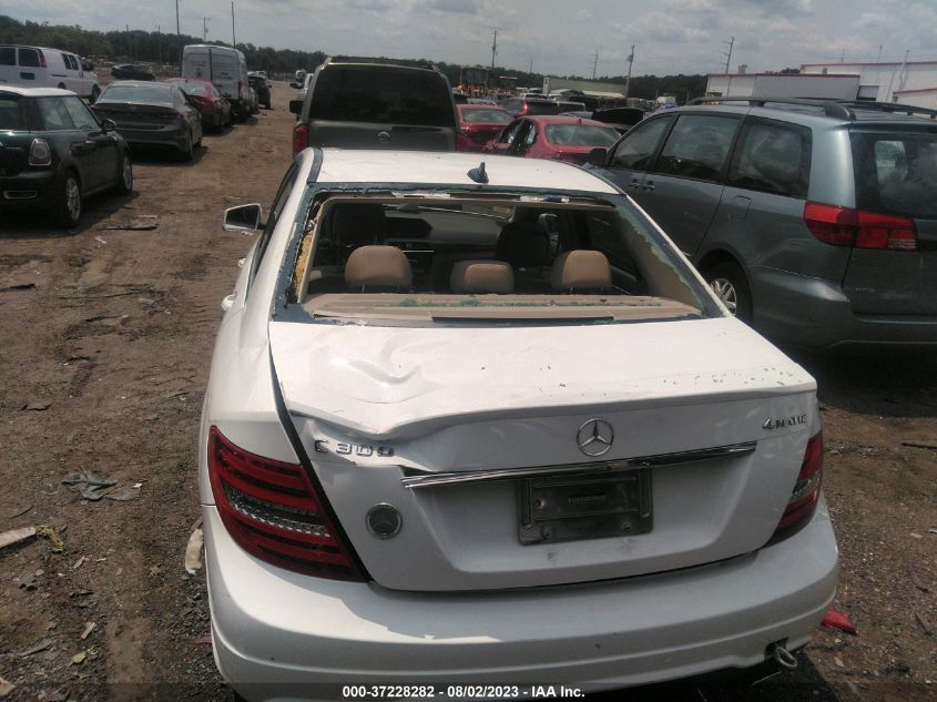 2013 MERCEDES-BENZ C-CLASS C 300 - WDDGF8AB8DR284268