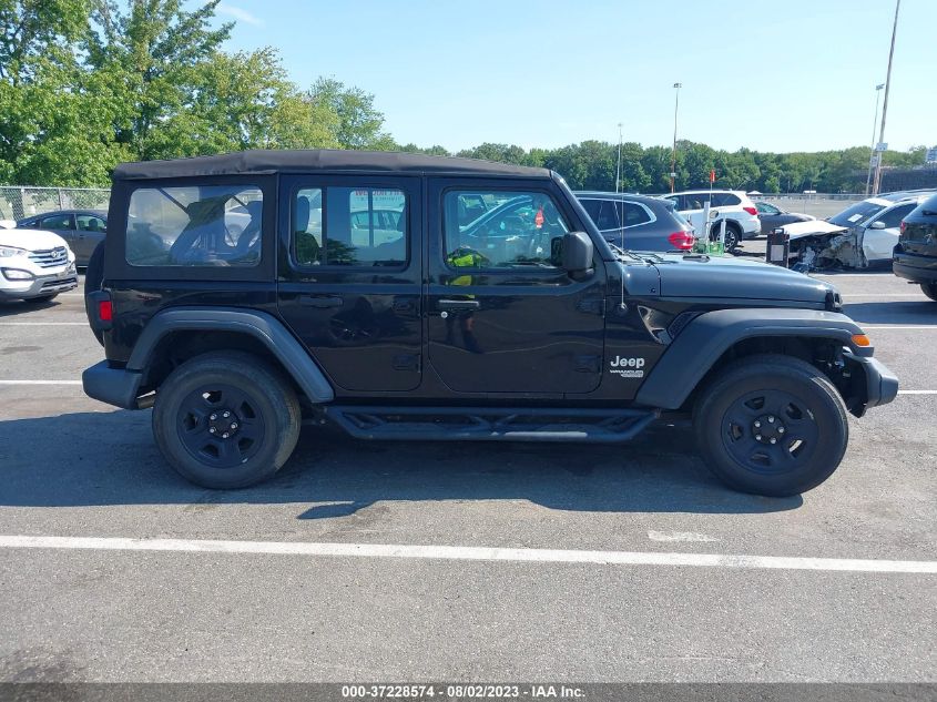 2018 JEEP WRANGLER UNLIMITED SPORT - 1C4HJXDN3JW263595