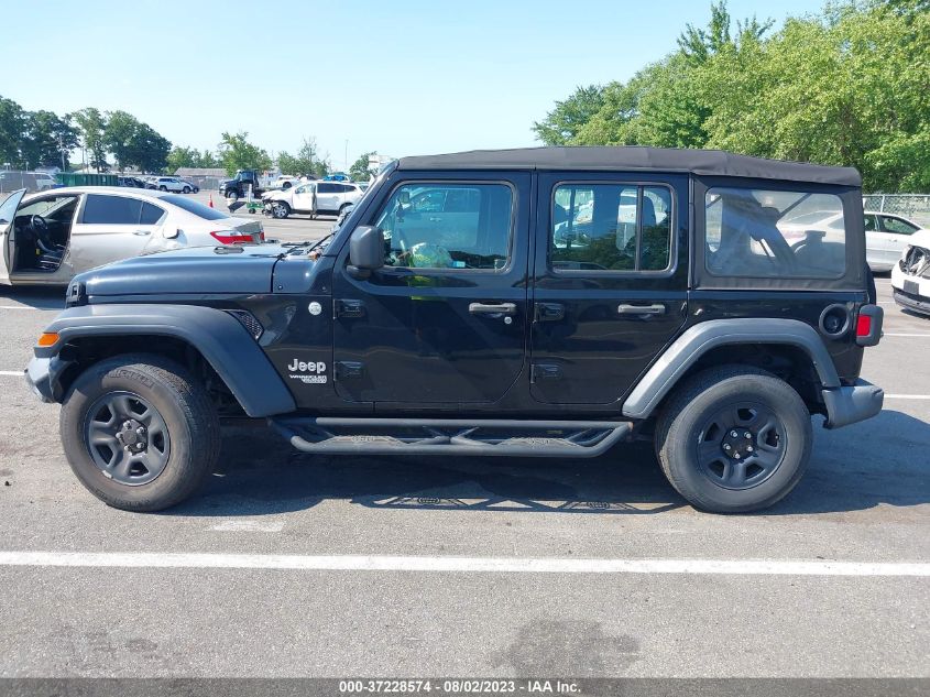 2018 JEEP WRANGLER UNLIMITED SPORT - 1C4HJXDN3JW263595
