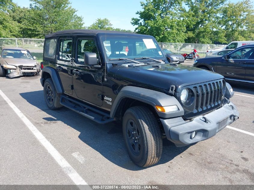2018 JEEP WRANGLER UNLIMITED SPORT - 1C4HJXDN3JW263595