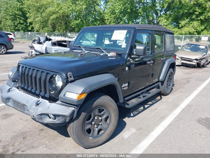 2018 JEEP WRANGLER UNLIMITED SPORT - 1C4HJXDN3JW263595