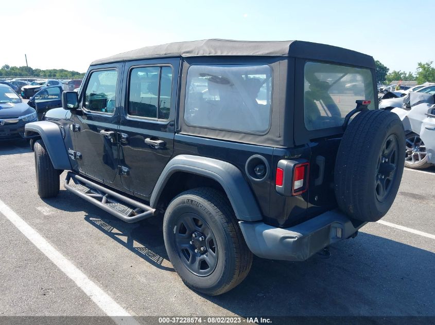 2018 JEEP WRANGLER UNLIMITED SPORT - 1C4HJXDN3JW263595