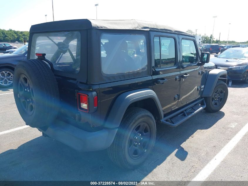 2018 JEEP WRANGLER UNLIMITED SPORT - 1C4HJXDN3JW263595