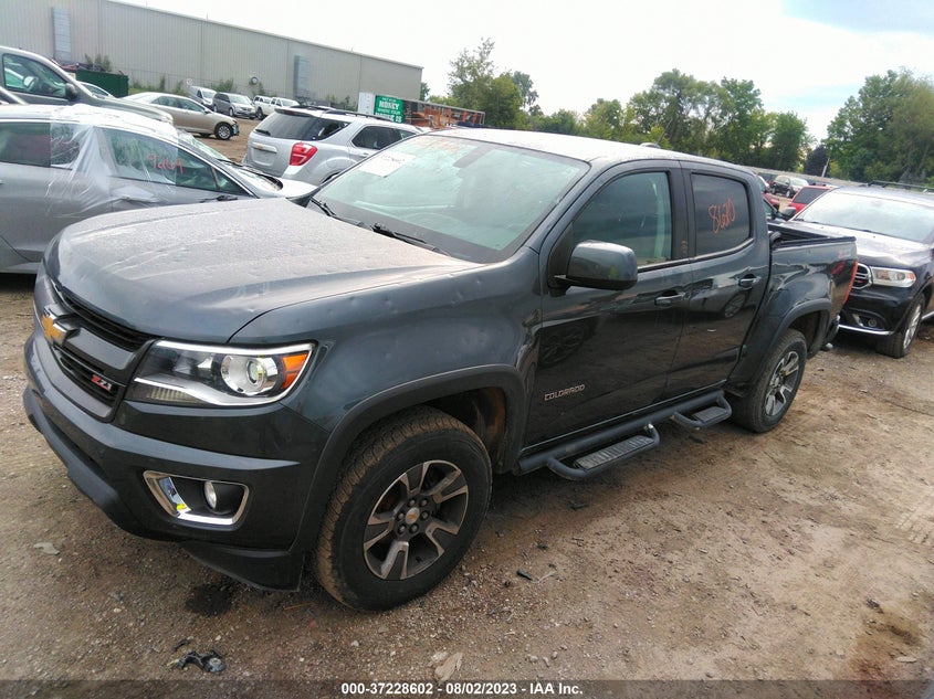 VIN 1GCGTDEN7H1220677 2017 CHEVROLET COLORADO Z71